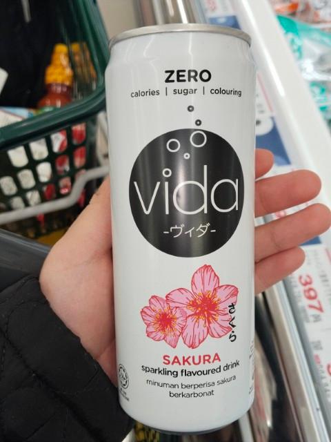 Vida Sparkling Drink Sakura