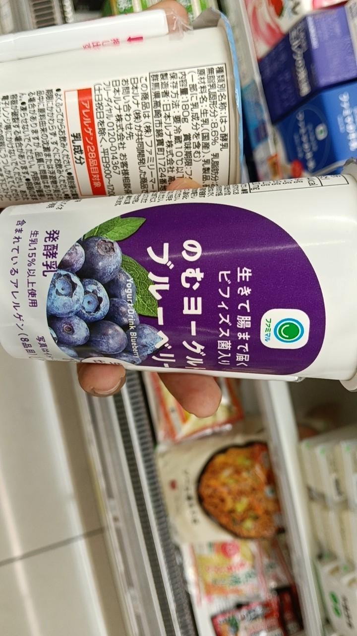 Blueberry Yogurt Drink
